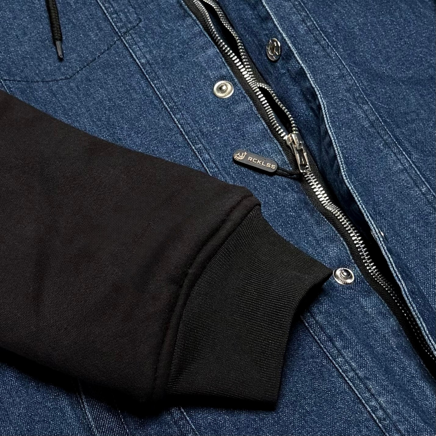 Jeansjacka med huva - Rio Dark
