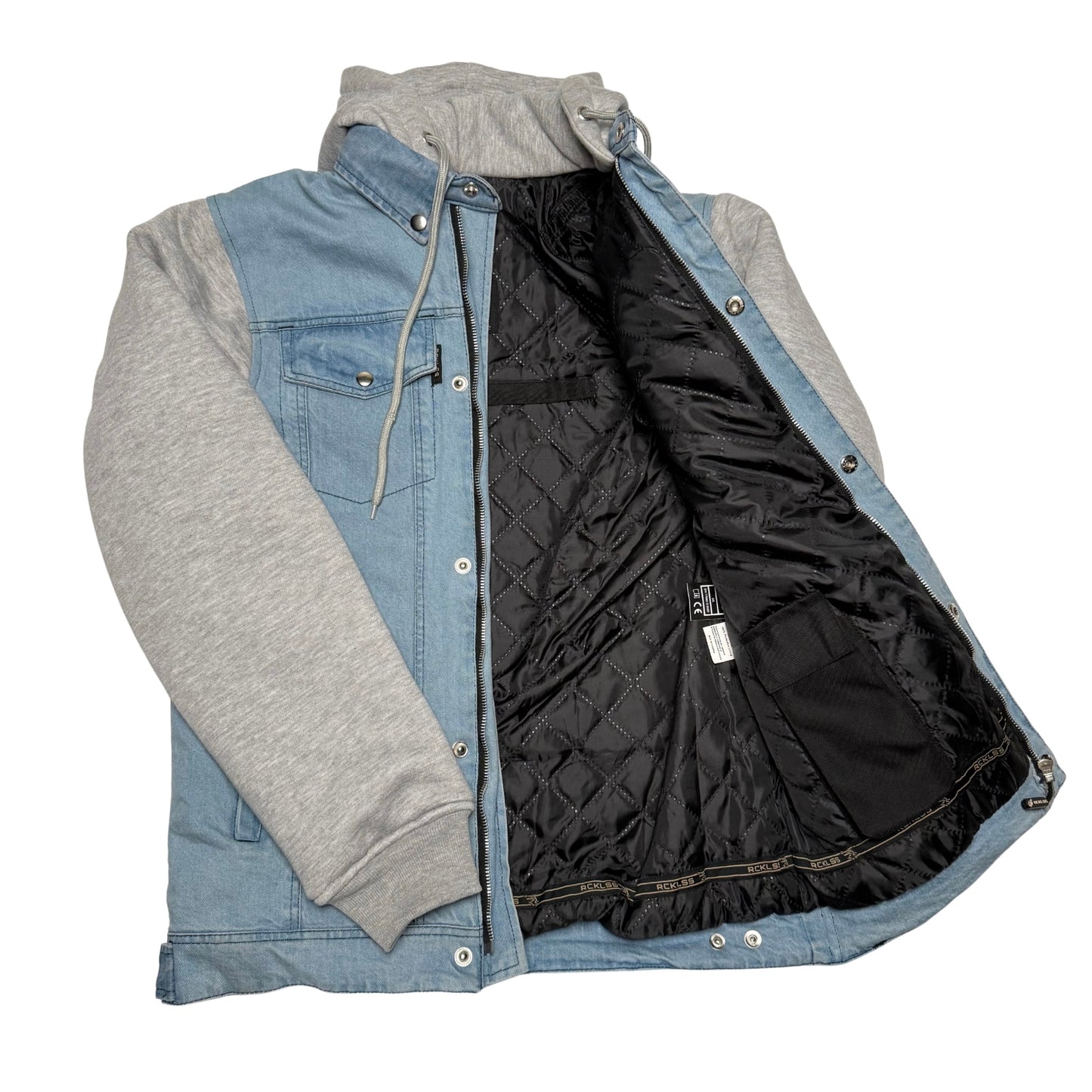 Jeansjacka med huva - Rio Light