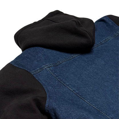 Jeansjacka med huva - Rio Dark