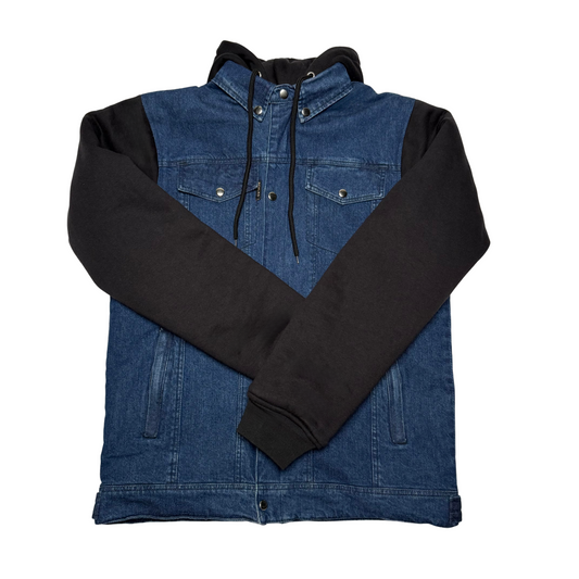 Jeansjacka med huva - Rio Dark