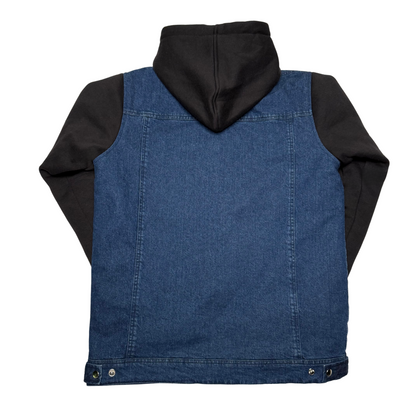 Jeansjacka med huva - Rio Dark