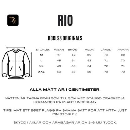 Jeansjacka med huva - Rio Light